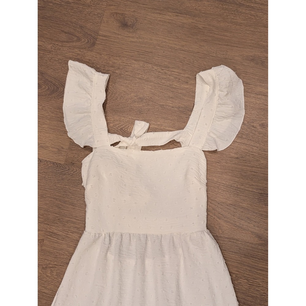 Dreamy Cottagecore Swiss Dot Maxi Dress - Picture 5 of 11